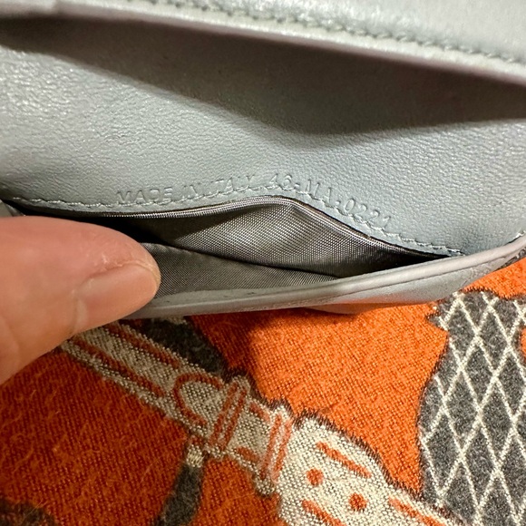 CHRISTIAN DIOR❤️🌟TEAL COMPACT WALLET⭐️ - Picture 6 of 8